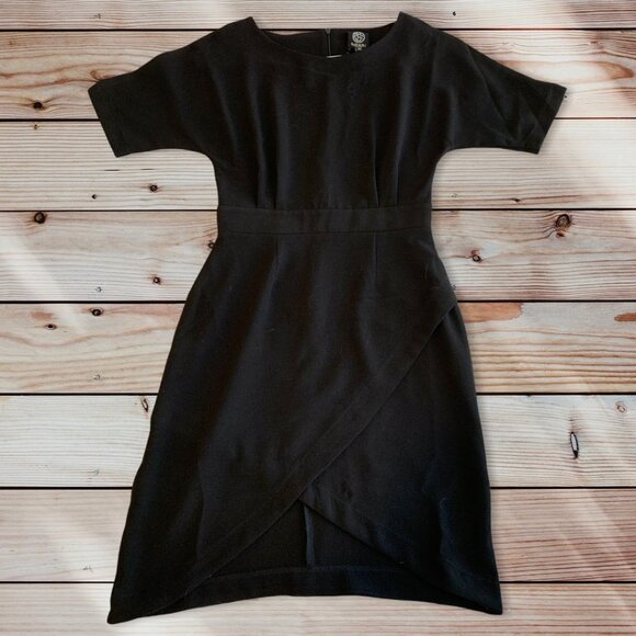 NWT Black Bobeau Dress Short Sleeve Size XSP - Picture 1 of 9